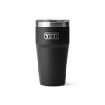 YETI Rambler 16 OZ 473ml Tumbler Pint Cup - Black-Drinkware-888830129173