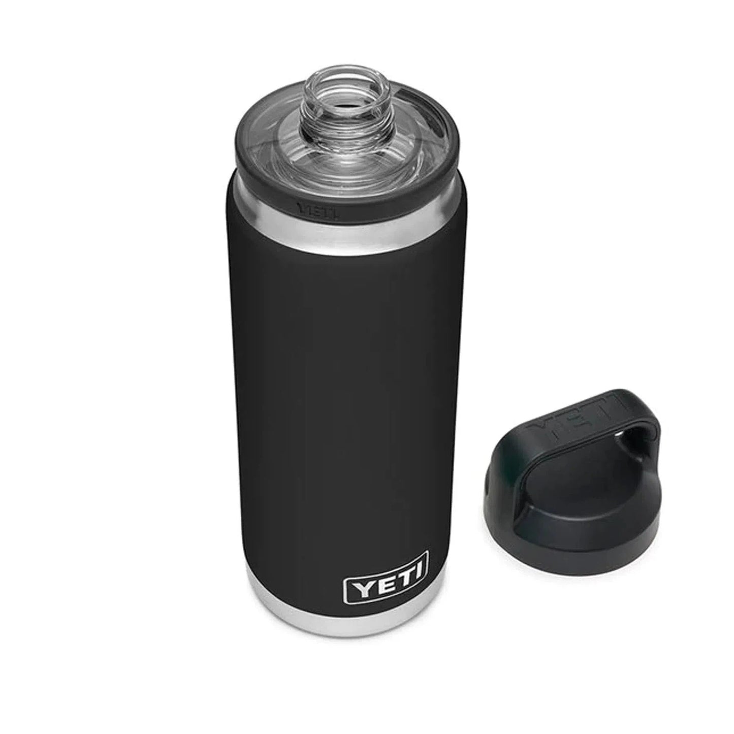 YETI Rambler 26 OZ 769 ML Bottle With Chug Cap - Black-Drinkware-888830077009