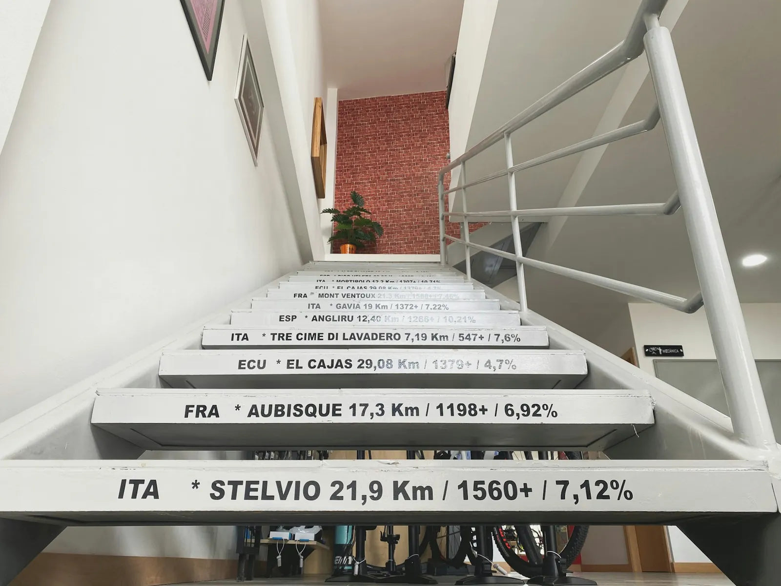 En trappe inspireret af ikoniske stigninger