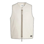 PAS NORMAL STUDIOS Off-Race Cotton Twill Vest - Limestone