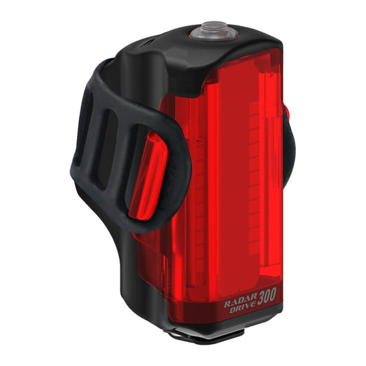 LEZYNE RADAR DRIVE 300 LUMEN Rear LIGHT - Red