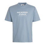 PAS NORMAL STUDIOS Off Race Logo TShirt - Light Blue