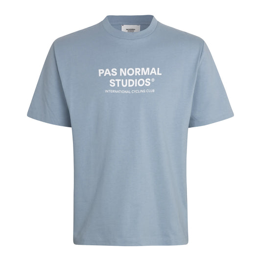 PAS NORMAL STUDIOS Off Race Logo TShirt - Light Blue