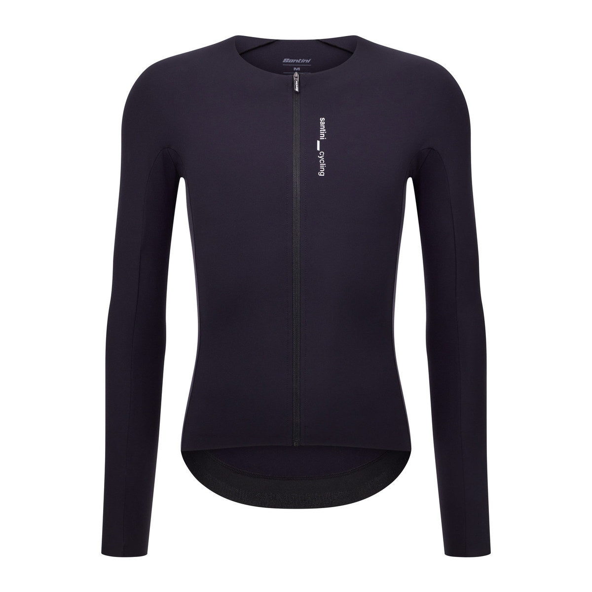 SANTINI UNICO Long Sleeve CYCLING JERSEY - BLACK