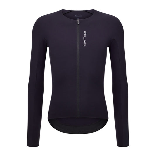 SANTINI UNICO Long Sleeve CYCLING JERSEY - BLACK