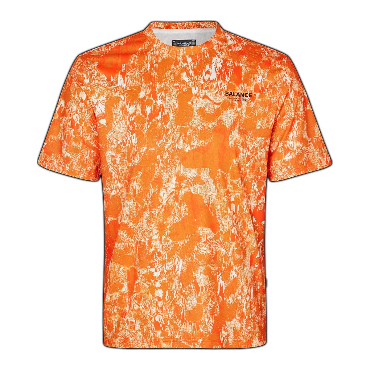 PAS NORMAL STUDIOS Balance T-shirt - Orange AOP