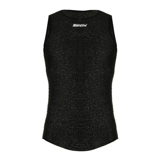 SANTINI Alpha Sleeveless Base Layer - Black