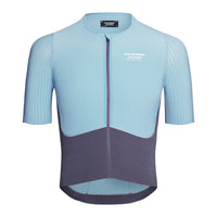 PAS NORMAL STUDIOS Mechanism Pro Maillot Ciclismo - Iron Grey / Pale Blue