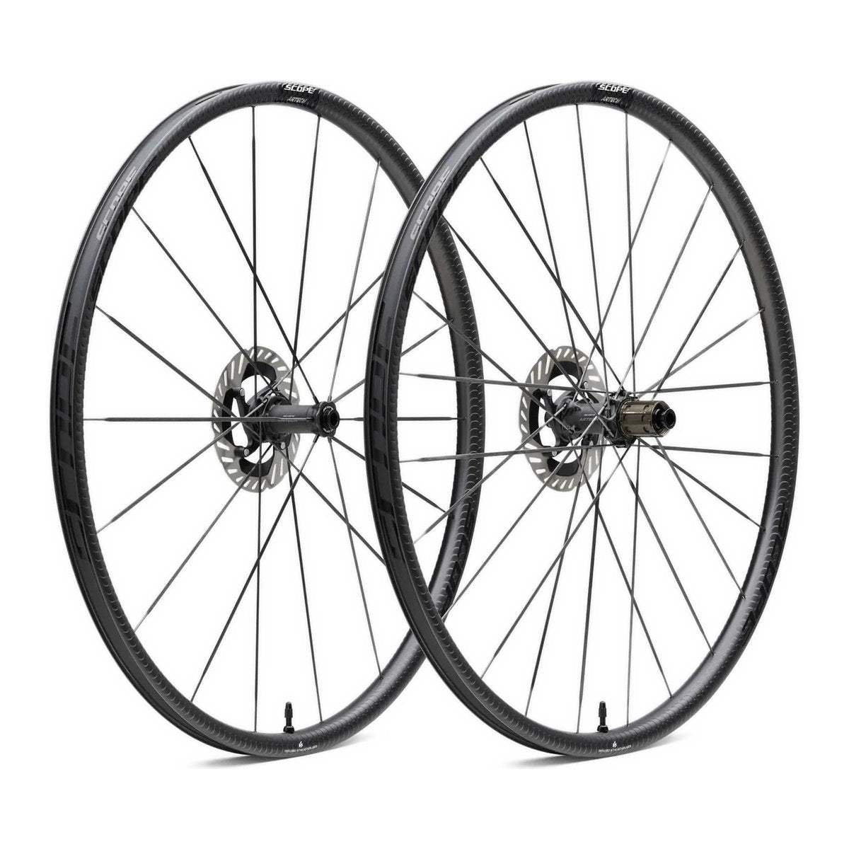 SCOPE Artech 2.A Carbon All-Road Wheelset - Black Decals