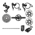SRAM RED XPLR AXS E1 1×13 - Groupset