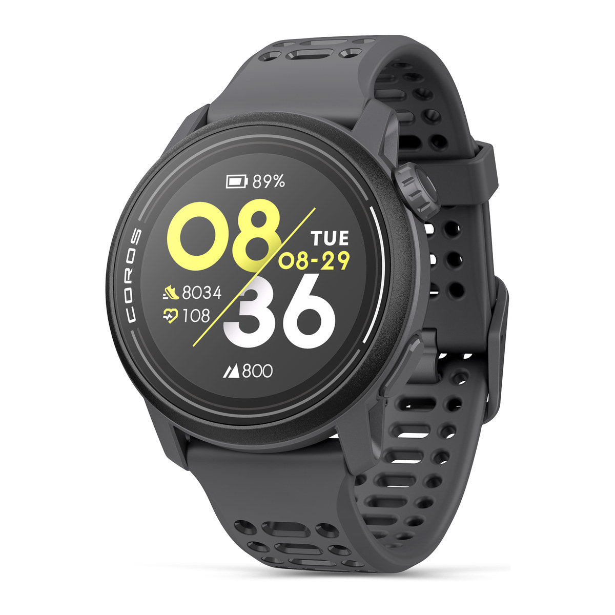 COROS PACE 3 GPS SPORT WATCH SILICONE - BLACK