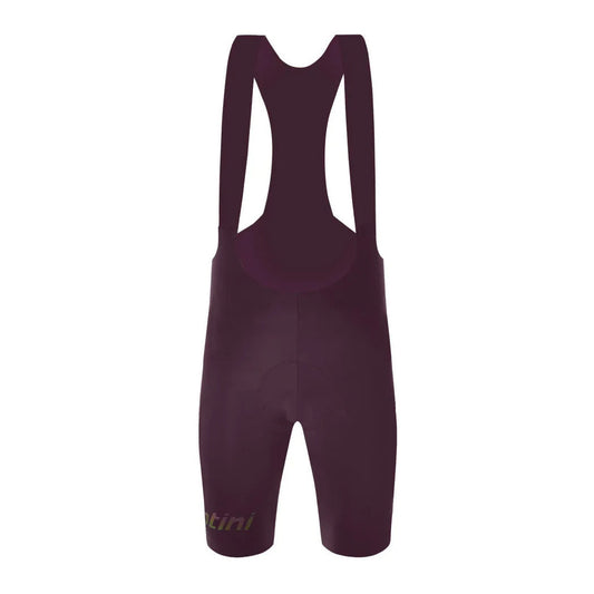 SANTINI Unico Edge Bib Short - Burgundy