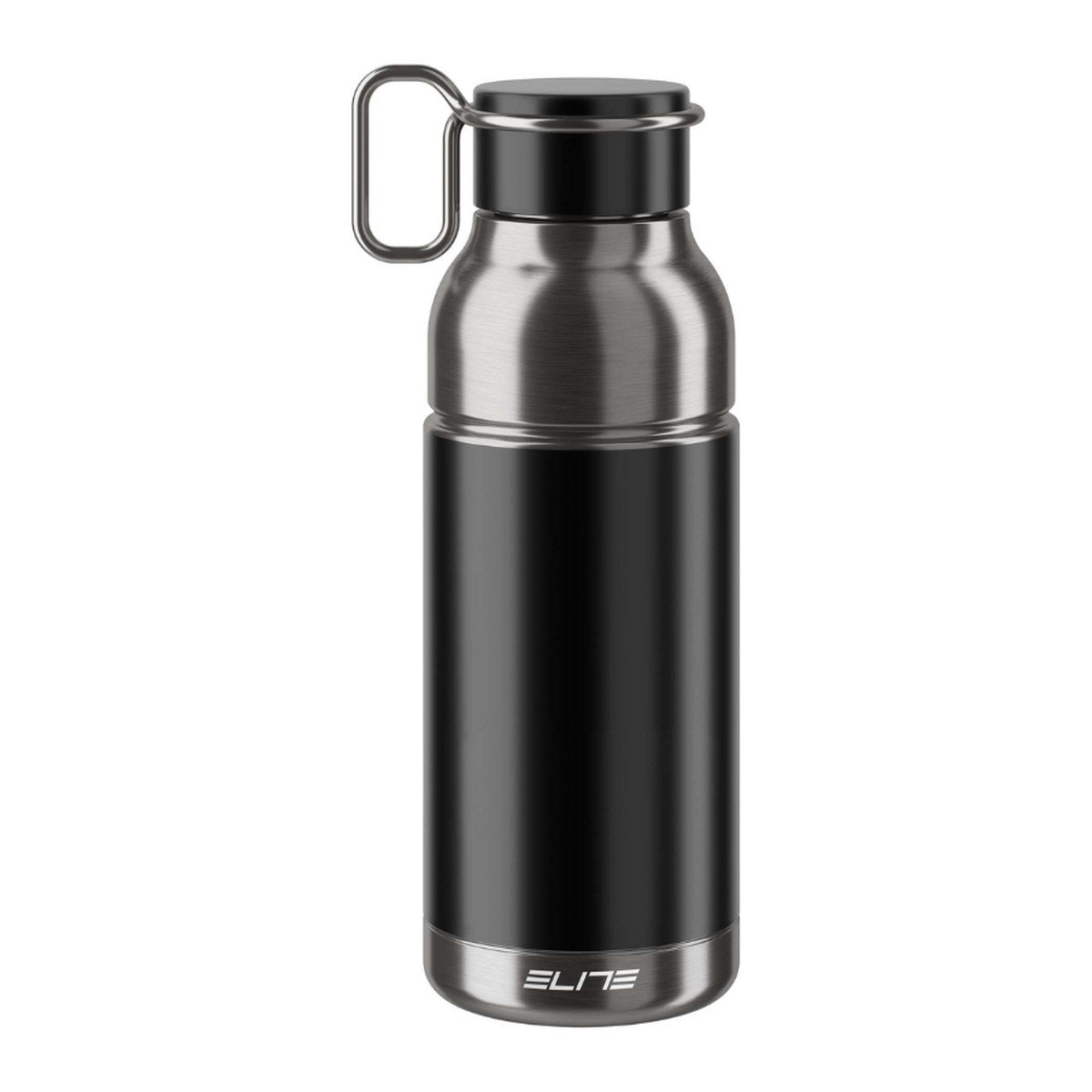 ELITE MIA INOX BOTTLE BIDON 650ML - BLACK/SILVER