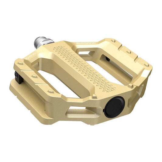 SHIMANO PD-EF202 Flat Pedals - Gold