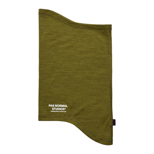 PAS NORMAL STUDIOS Logo Merino Necktube - Khaki Green