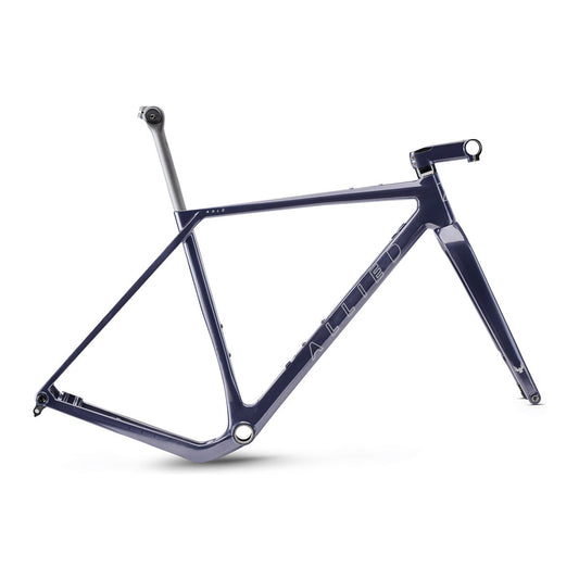 ALLIED ABLE Carbon Gravel Frameset - Midnight Blue Metallic