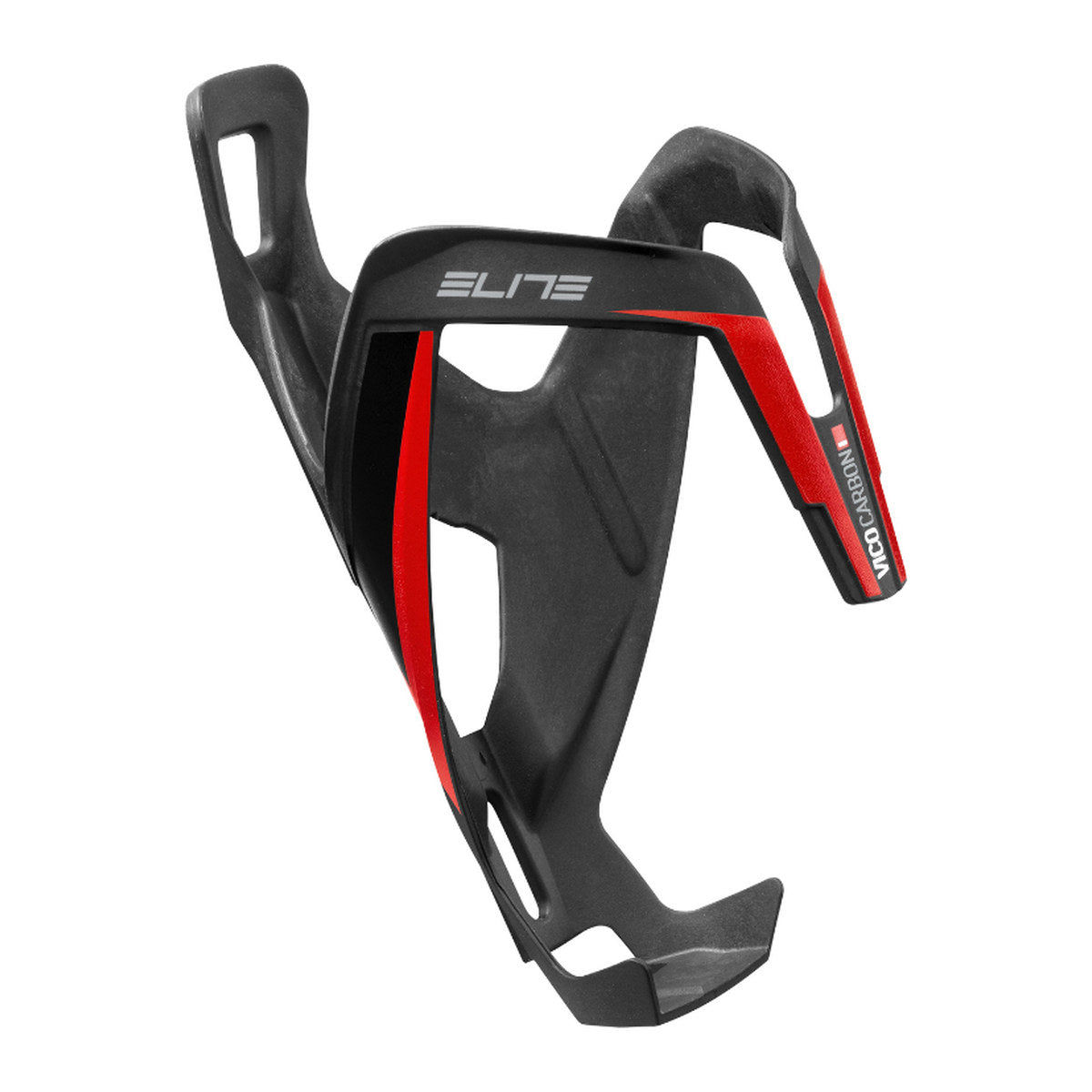 ELITE VICO CARBON BOTTLE CAGE - MATT RED