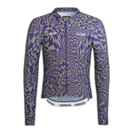 PAS NORMAL STUDIOS Men Enough Mechanism Long Sleeve Jersey - Check Dark Purple