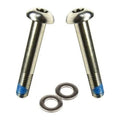 SRAM Caliper Flat mount bracket mounting bolts Titanium T25 - Silver