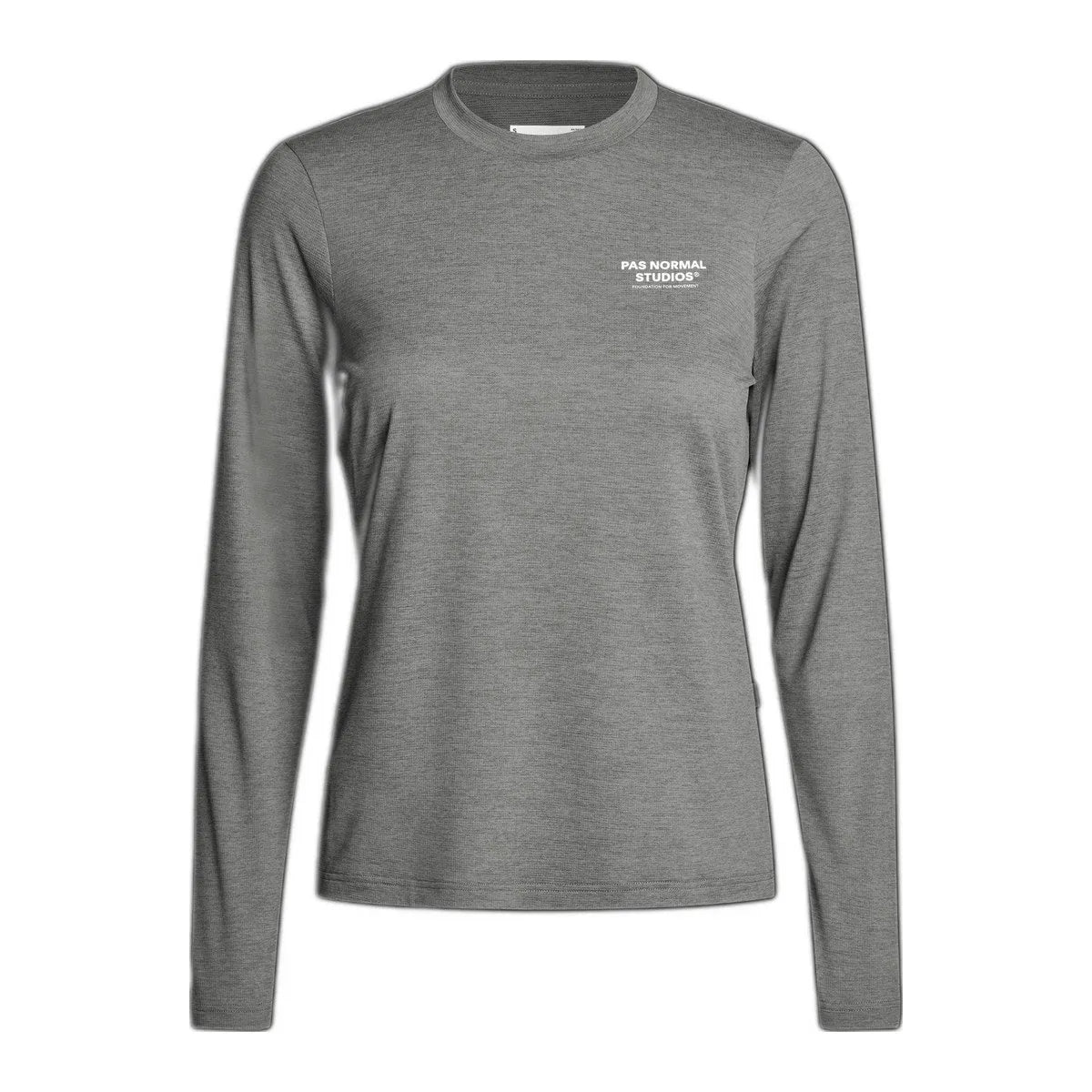 PAS NORMAL STUDIOS Women Balance Long Sleeve T-shirt - Medium Grey