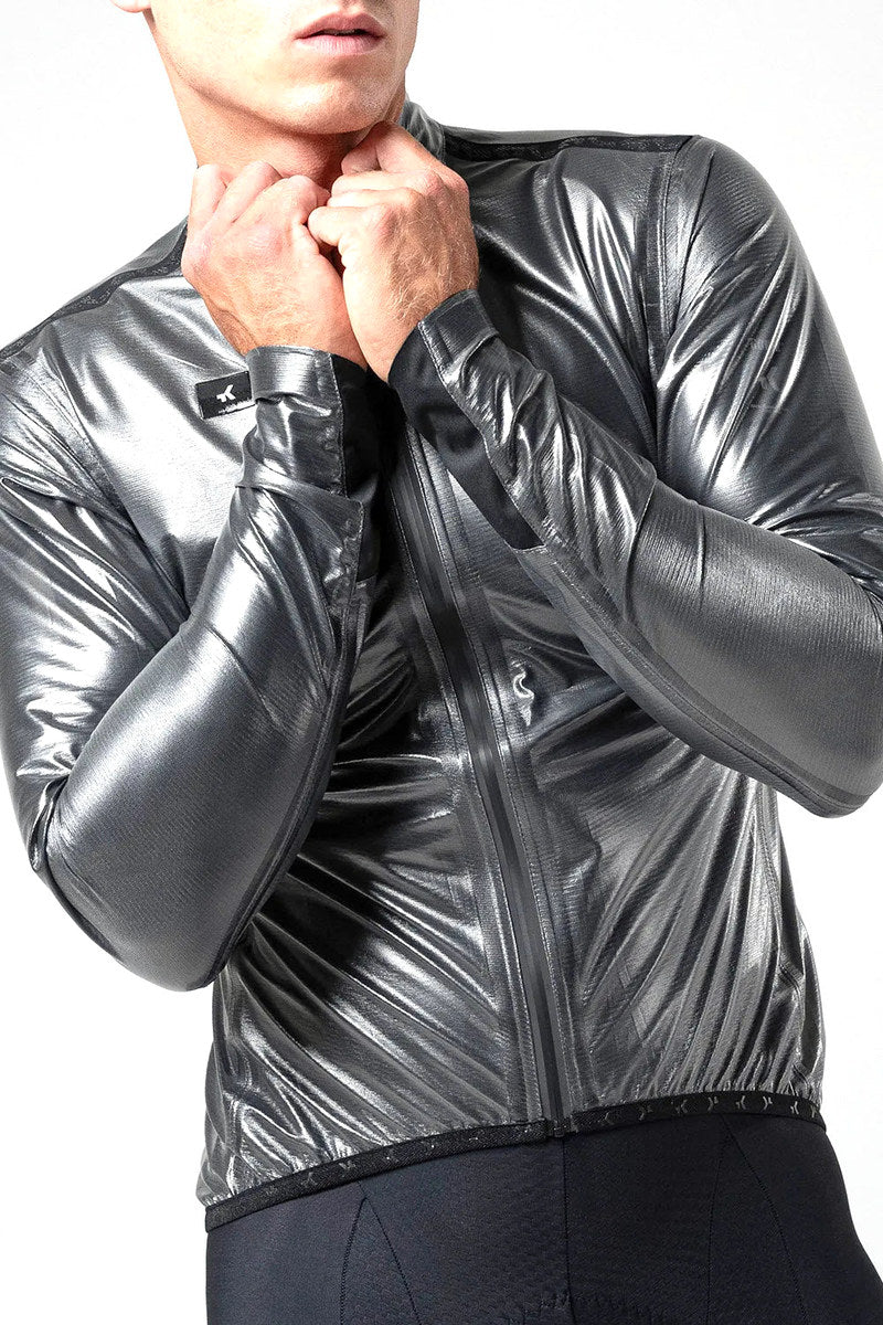 GOBIK PLUVIA 2.0 UNISEX JACKET - TRUE BLACK