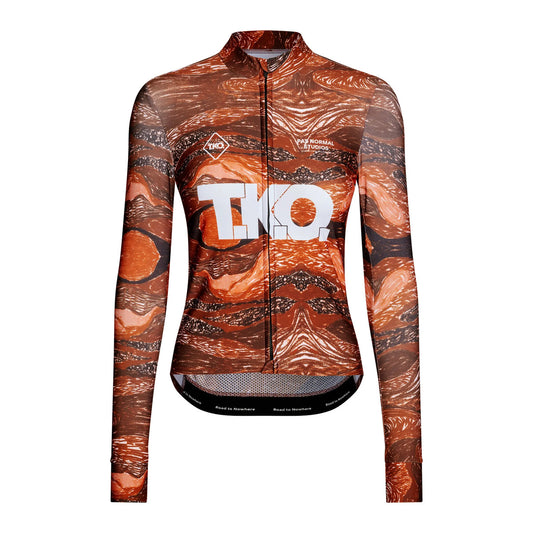 PAS NORMAL STUDIOS TKO Mechanism Women Long Sleeve Jersey - TKO Red