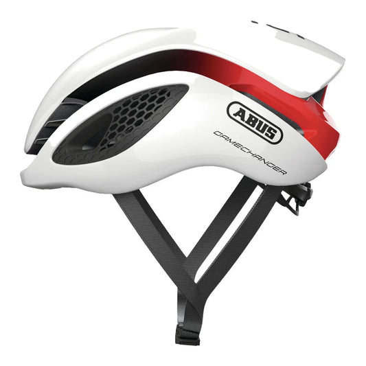 ABUS GAMECHANGER HELMET - WHITE/RED
