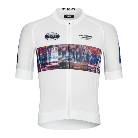 PAS NORMAL STUDIOS TKO Mechanism Jersey SS25 - Human Error White