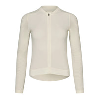 PAS NORMAL STUDIOS Mujer Essential Light Maillot Ciclismo Manga Larga - Off Blanco