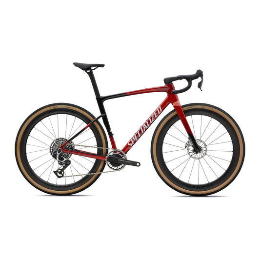 SPECIALIZED Crux 5 SLevel  SRAM RED XPLR Gravel Bike - Red Pearl/Redwood/Birch