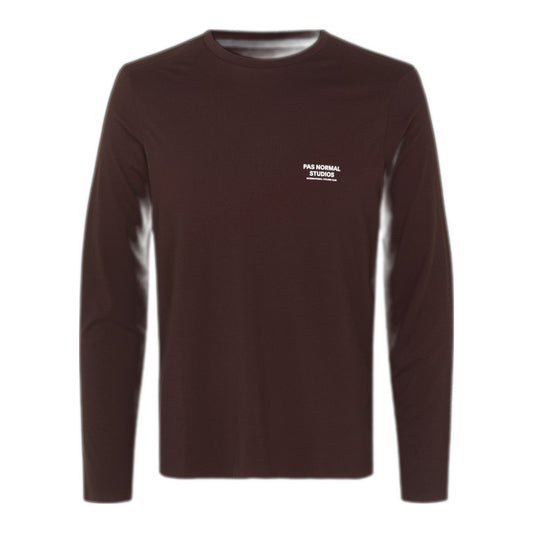 PAS NORMAL STUDIOS Men Balance Long Sleeve Top - Dark Red