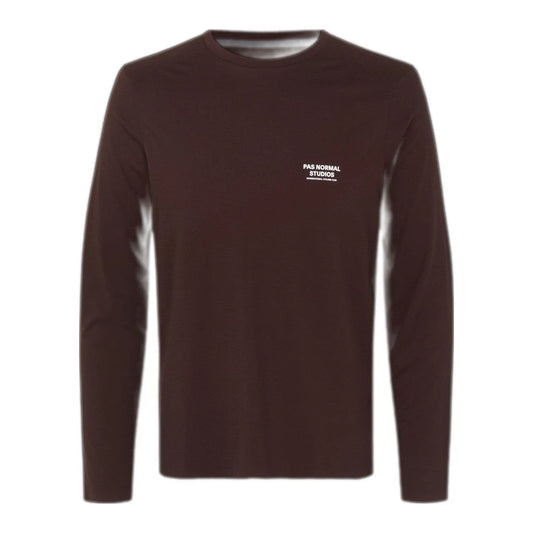 PAS NORMAL STUDIOS Men Balance Long Sleeve Top - Dark Red