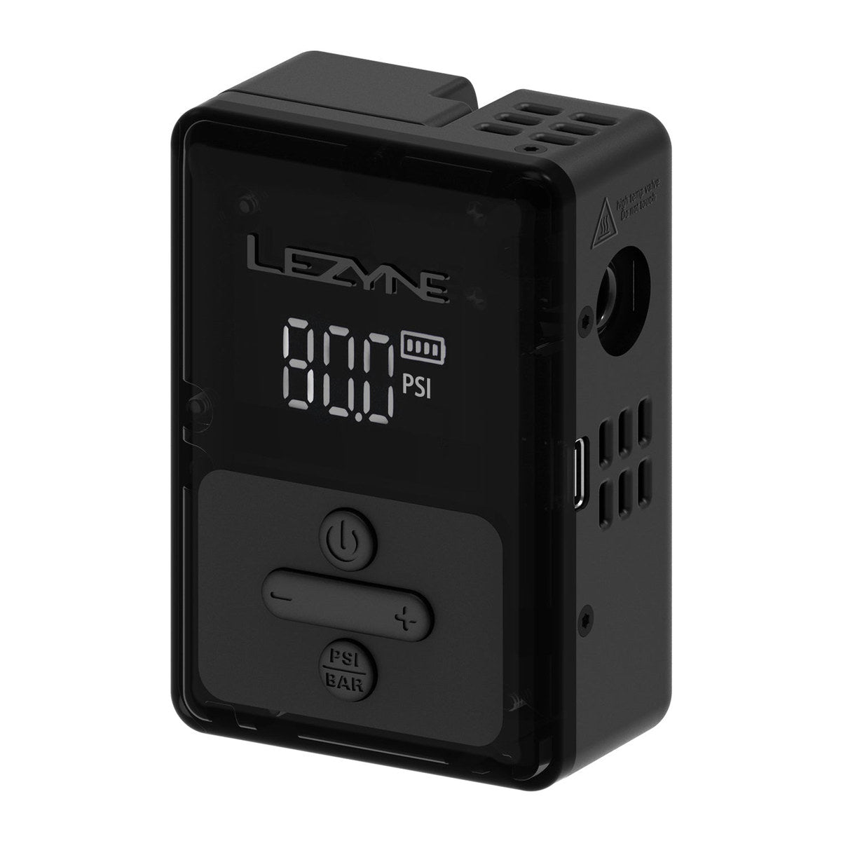 LEZYNE E-DRIVE ELECTRIC PUMP - SATIN BLACK