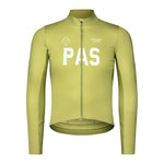 PAS NORMAL STUDIOS Men PAS Mechanism Thermal Long Sleeve Jersey 2.0 - Dark Lime