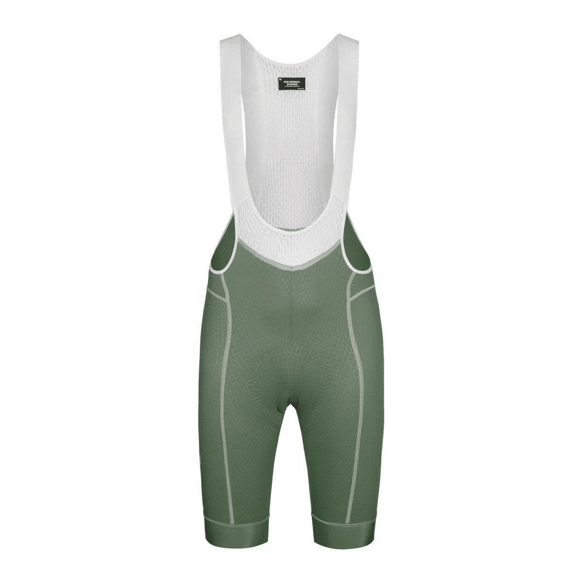 PAS NORMAL STUDIOS RTN Mechanism Bib Shorts - Khaki Green