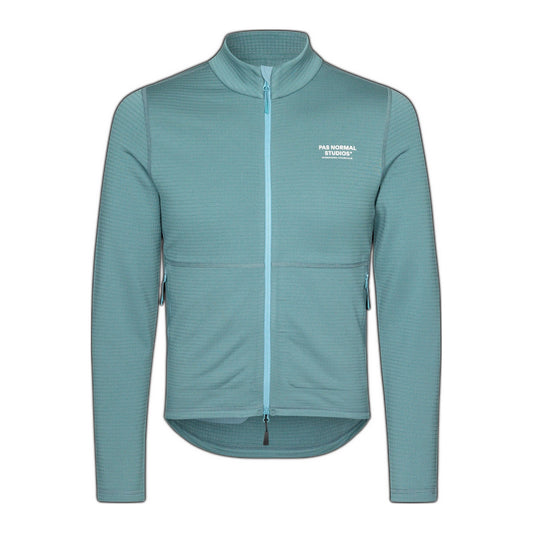 PAS NORMAL STUDIOS Men Escapism Performance Fleece Zip - Dusty Blue