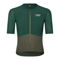 PAS NORMAL STUDIOS Hombres Mechanism Pro Maillot Ciclismo - Petroleum / Dark Olive