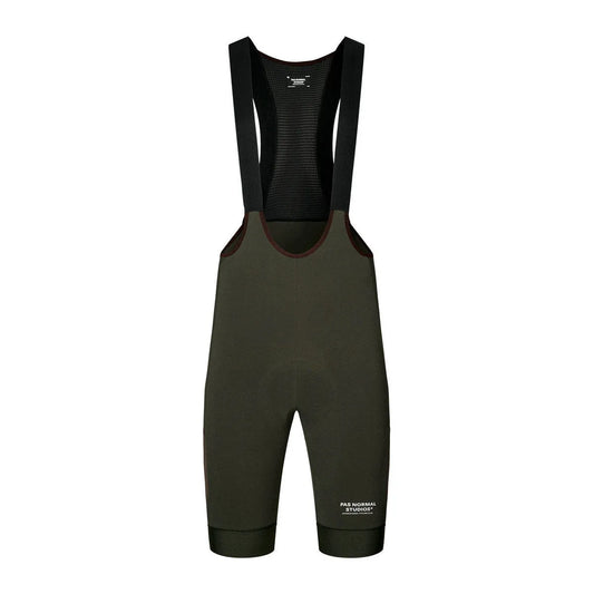 PAS NORMAL STUDIOS Men Escapism Cargo Bibs - Dark Olive