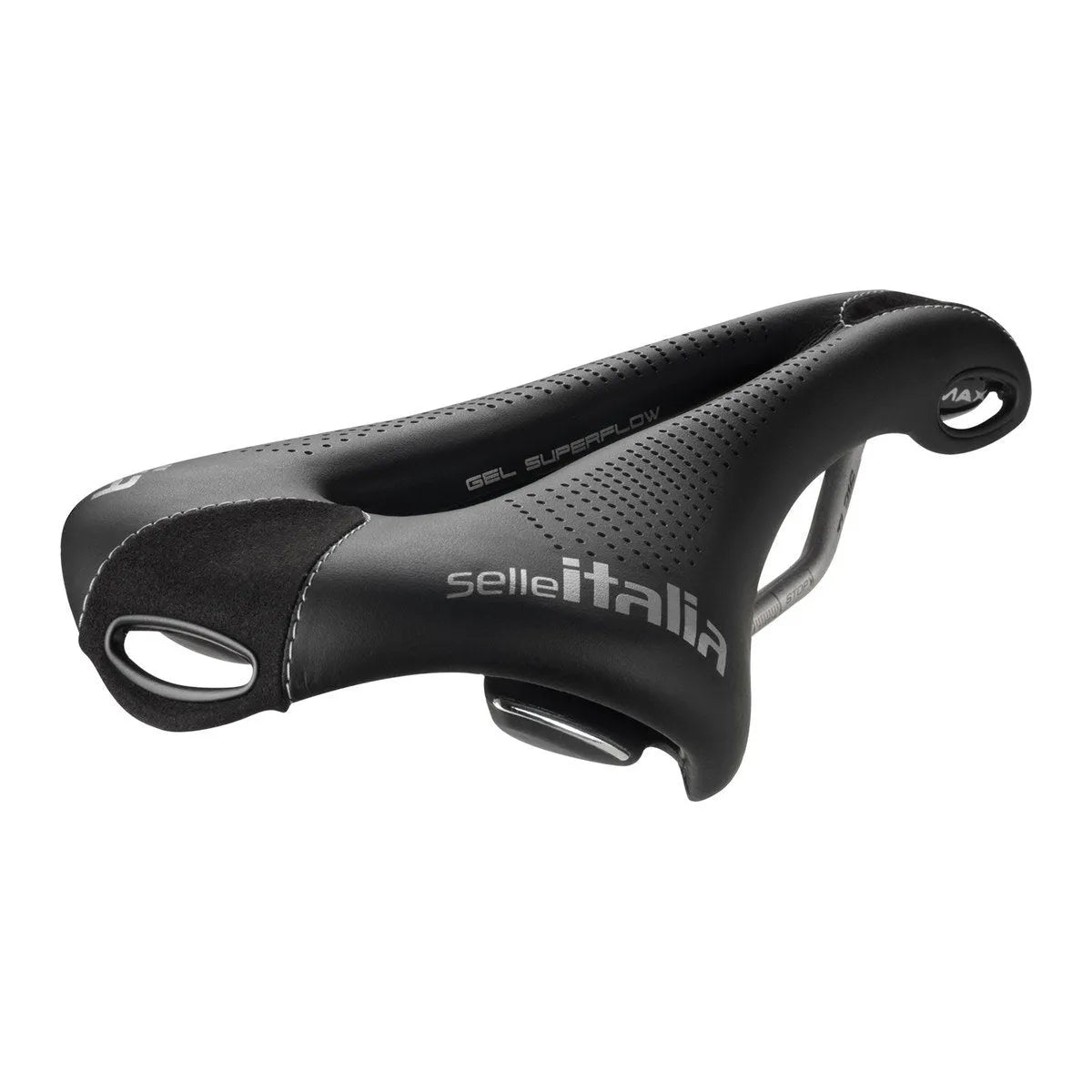 SELLE ITALIA Max Flite TI 316 Gel Superflow Saddle - Black