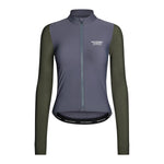 PAS NORMAL STUDIOS Mechanism Women Long Sleeve Jersey - Steel/Dark Olive