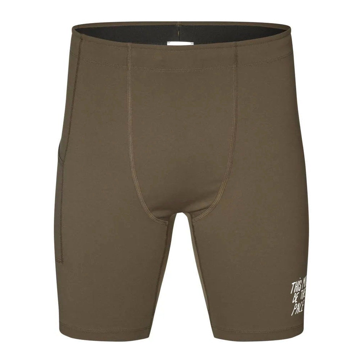 PAS NORMAL STUDIOS Balance Short Tights - Dusty Brown