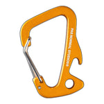 PAS NORMAL STUDIOS Off-Race Branded Carabiner - Ochre