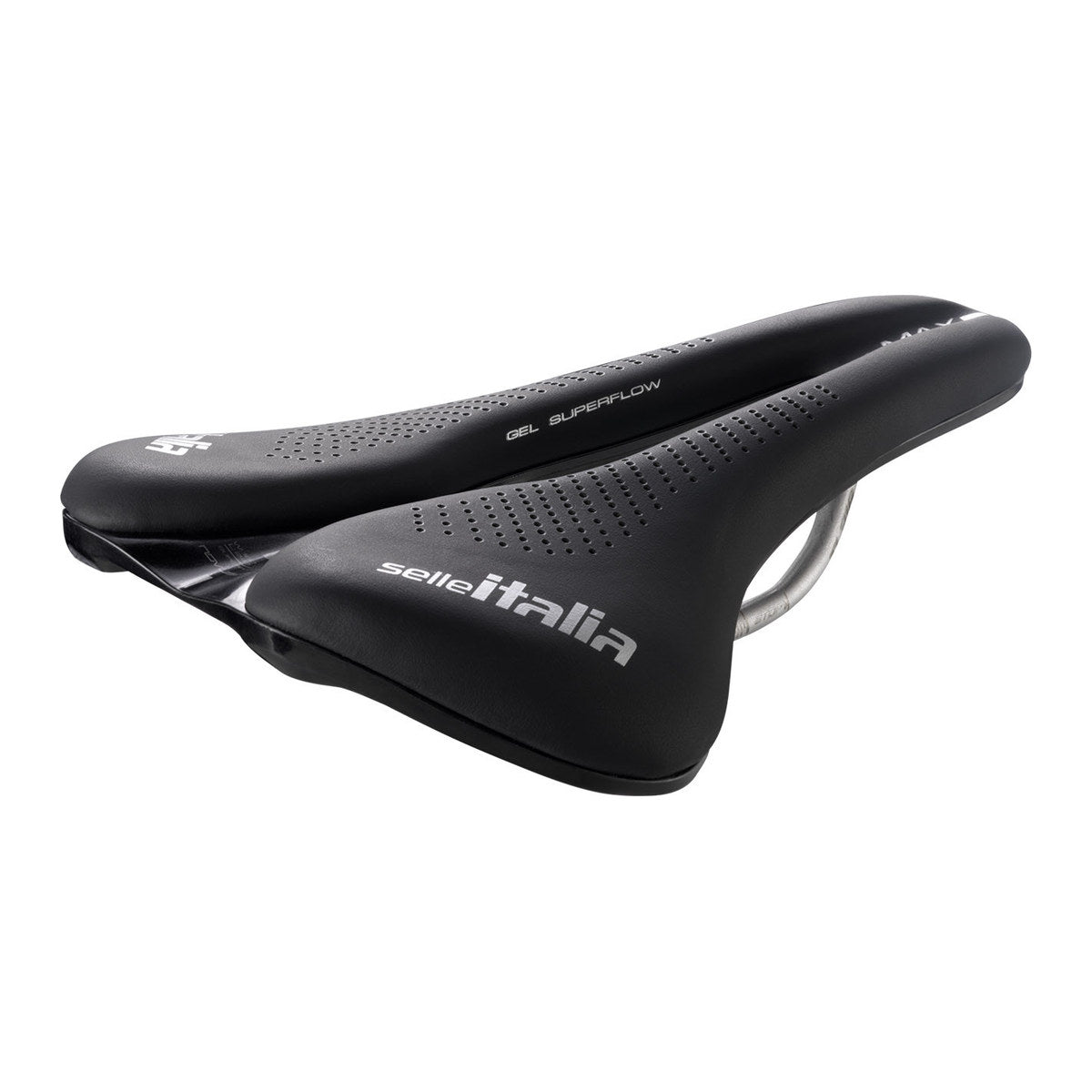SELLE ITALIA Max Novus Boost Evo TI 316 Gel Superflow Saddle - Black