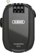ABUS COMBIFLEX STOPOVER 65 COMBINATION CABLE LOCK - BLACK