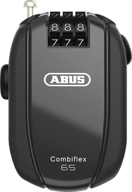 ABUS COMBIFLEX STOPOVER 65 COMBINATION CABLE LOCK - BLACK