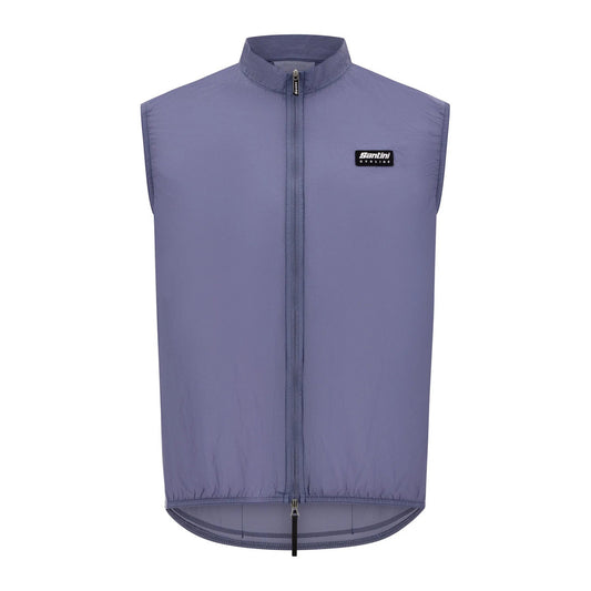 SANTINI NReady To Ride Unisex Windproof Vest - Powder Blue