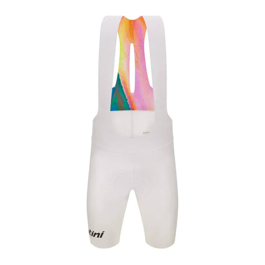 SANTINI Unico Edge Bib Shorts - White