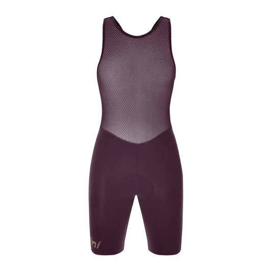 SANTINI Unico Women Bib Shorts - Burgundy
