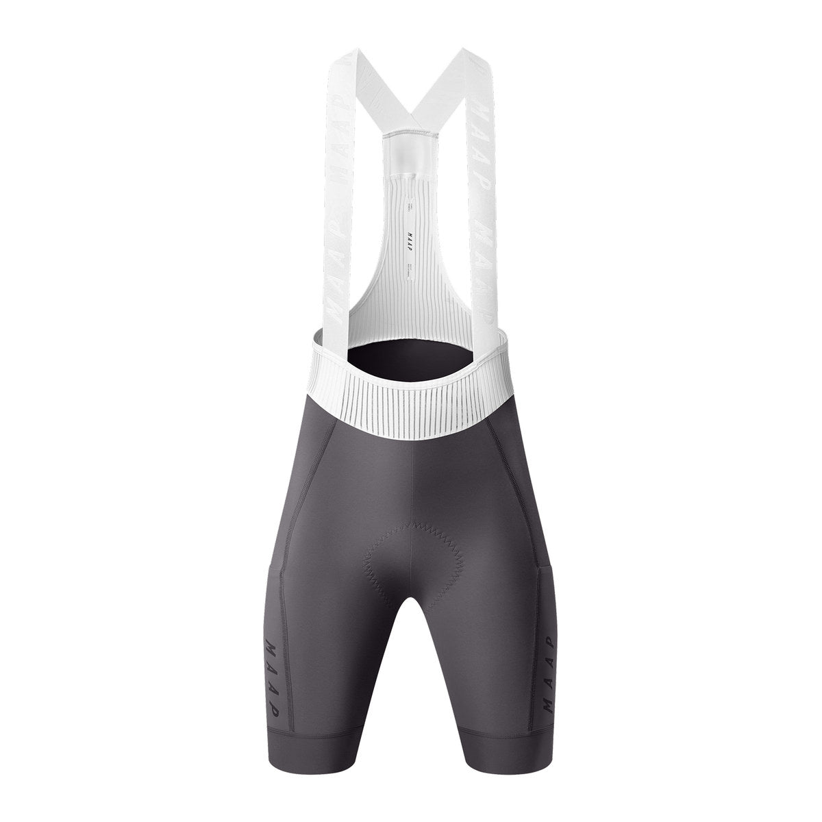 MAAP WOMEN TEAM BIB EVO CARGO - CHARCOAL PLUM