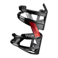 ELITE PRISM BOTTLE CAGE - BLACK/RED